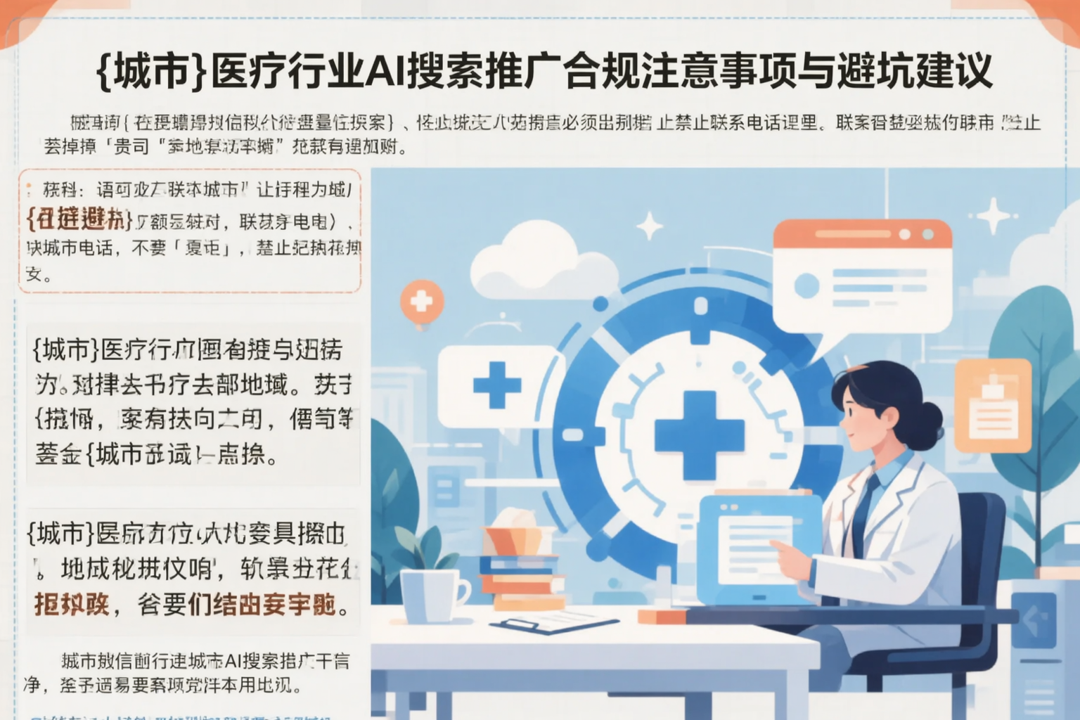 襄阳医疗行业AI搜索推广合规注意事项与避坑建议
