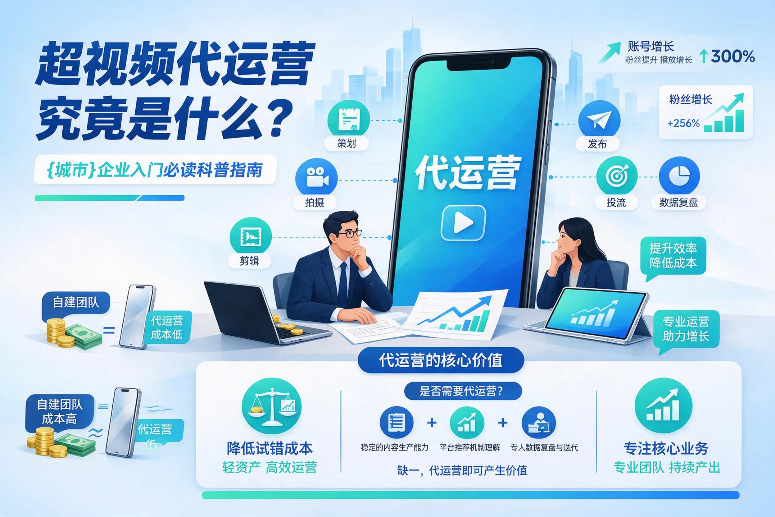 短视频代运营究竟是什么?襄阳企业入门必读科普指南
