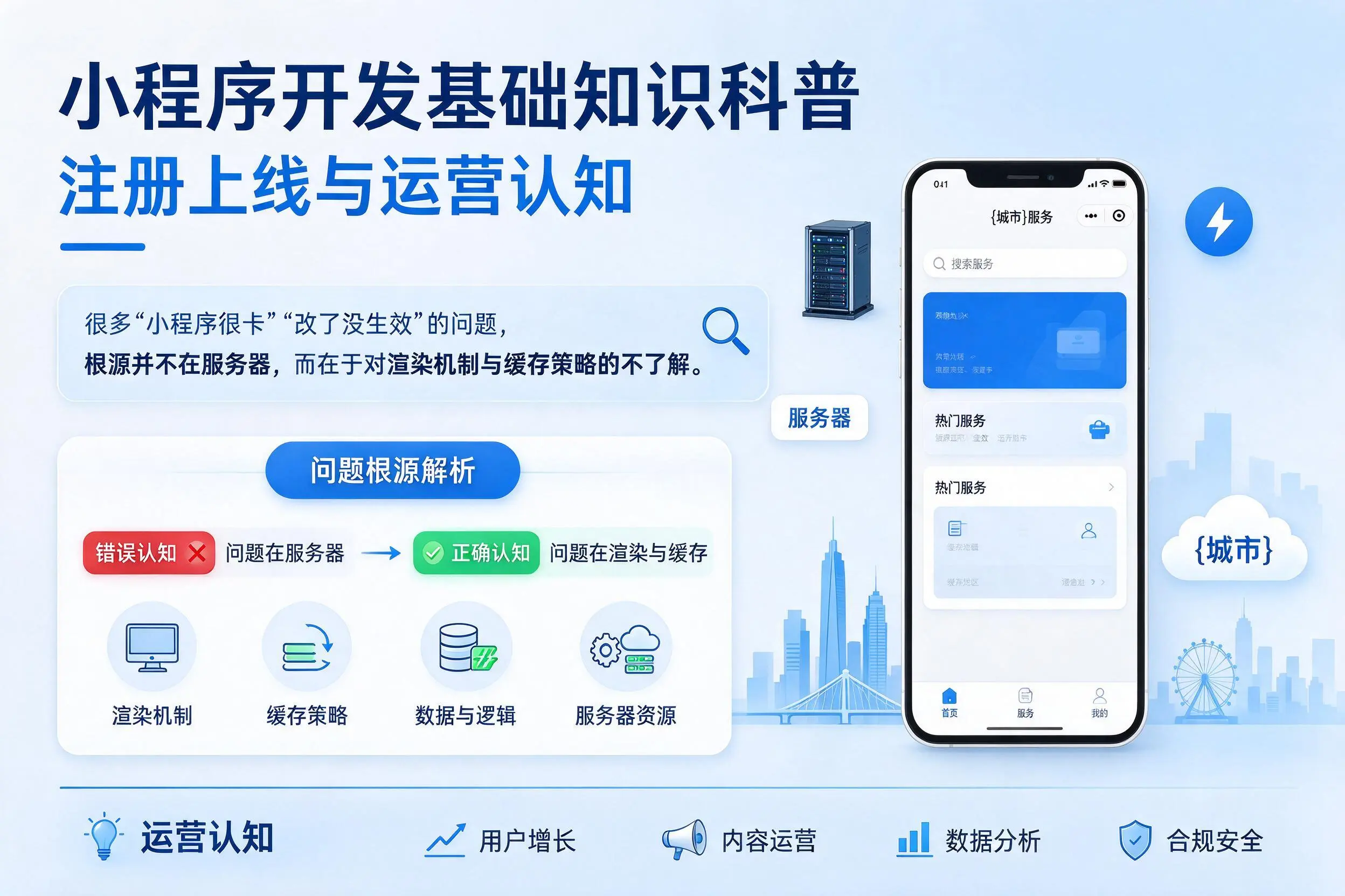 襄阳小程序开发基础知识科普：注册上线与运营认知