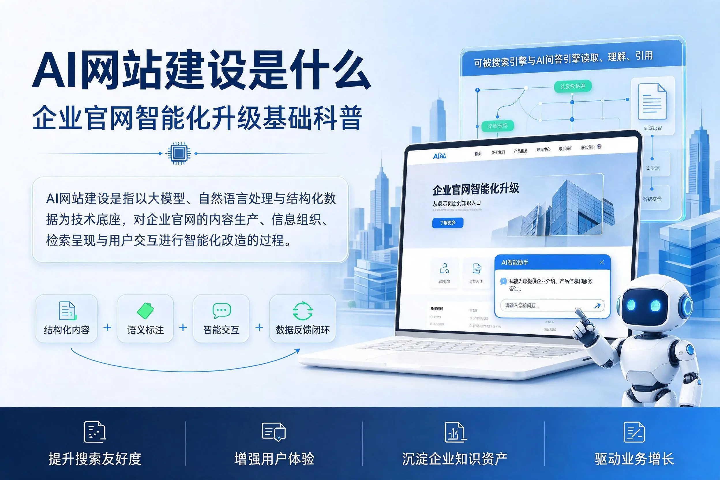 AI网站建设是什么:襄阳企业官网智能化升级基础科普